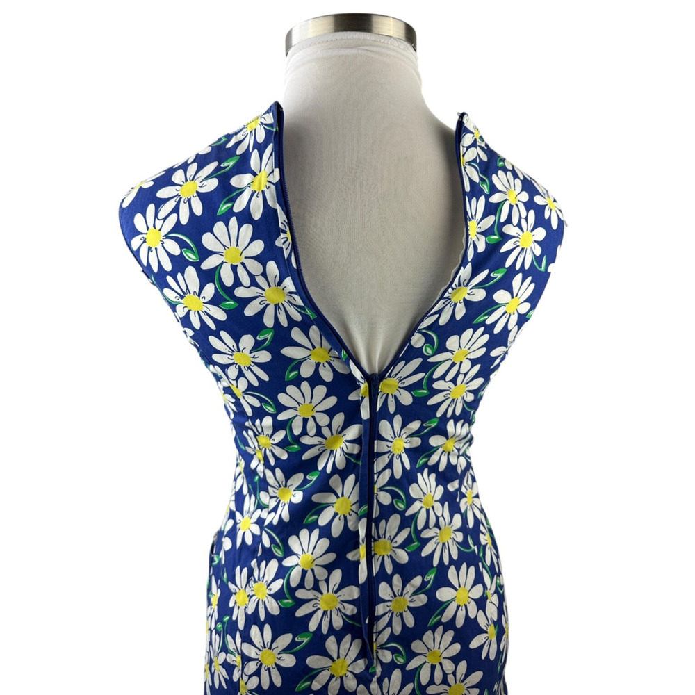 Lilly Pulitzer Floral Daisy Shift Dress Sleeveless Size 8 Vintage Y2k 90's 00's - Picture 15 of 16